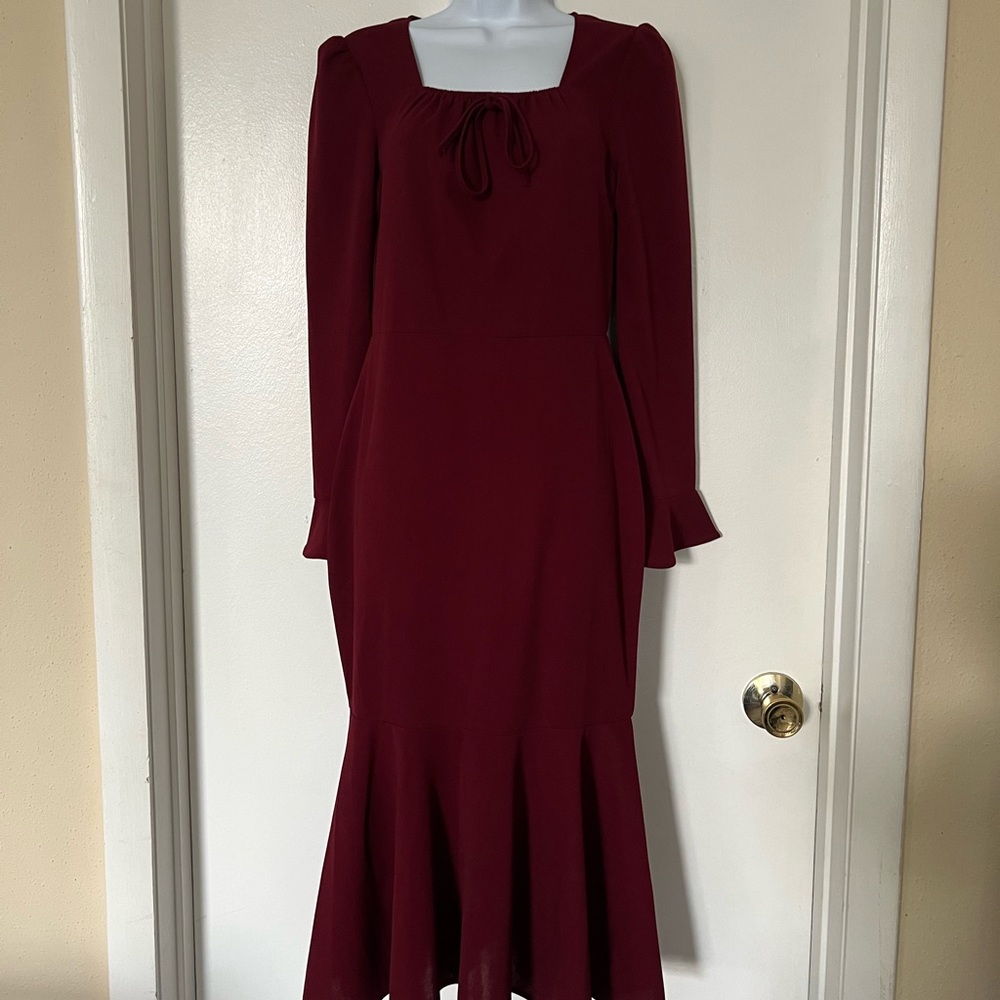 Mermaid Hem Bodycon Dress